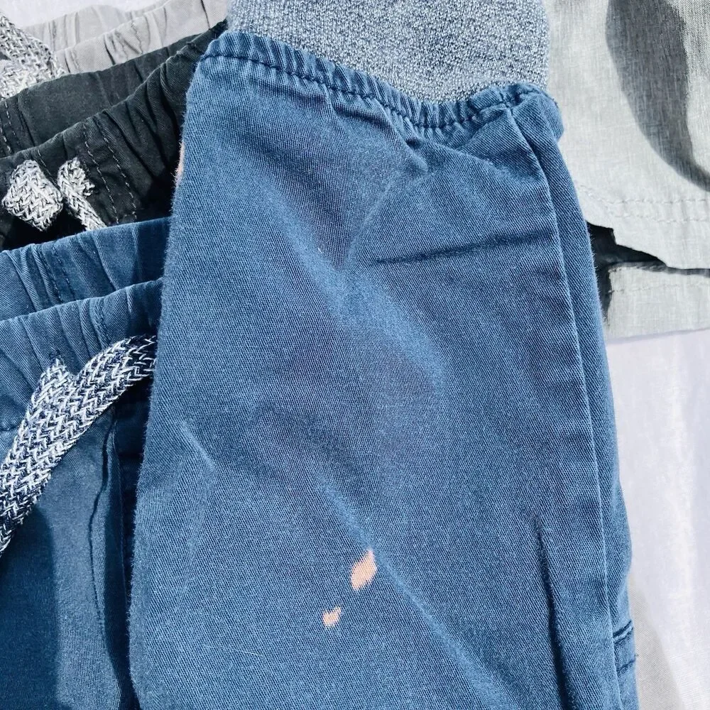 Cat & Jack Toddler Jeans Joggers Set (4) 2T Denim Cotton Jumping Beans Shorts